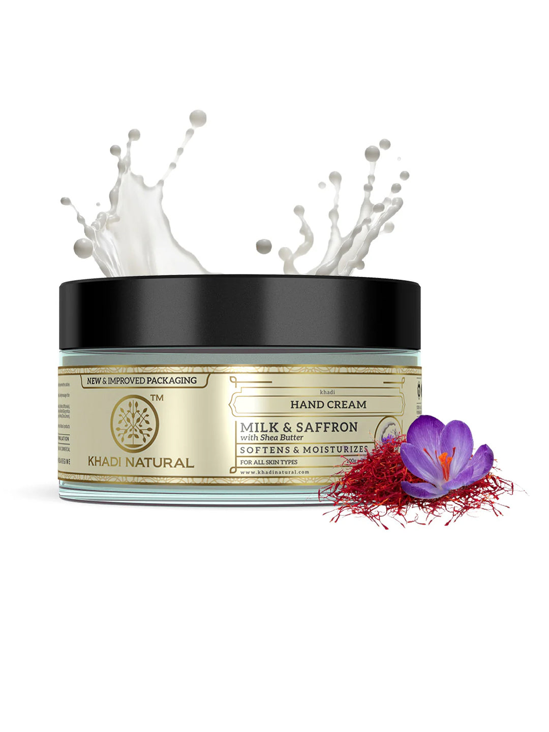 Khadi Natural Milk & Saffron Hand Cream