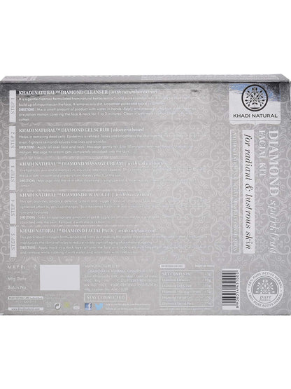 Khadi Natural Diamond Sparkling Facial Kit