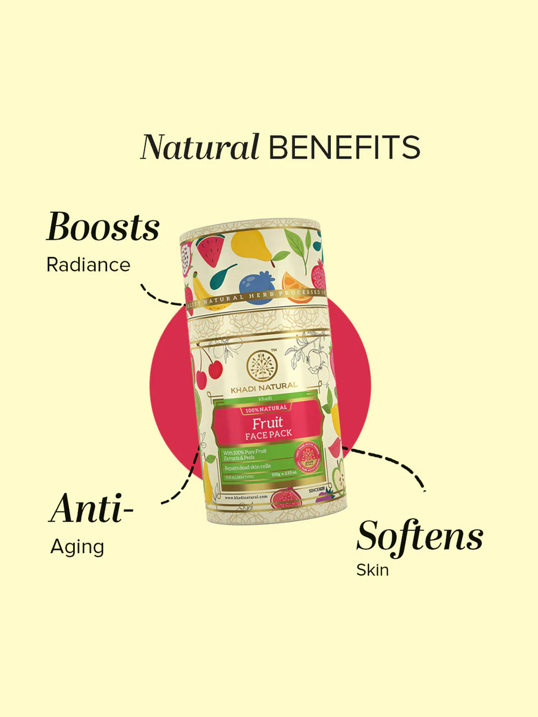 Khadi Natural Fruit Face Pack (100gm)
