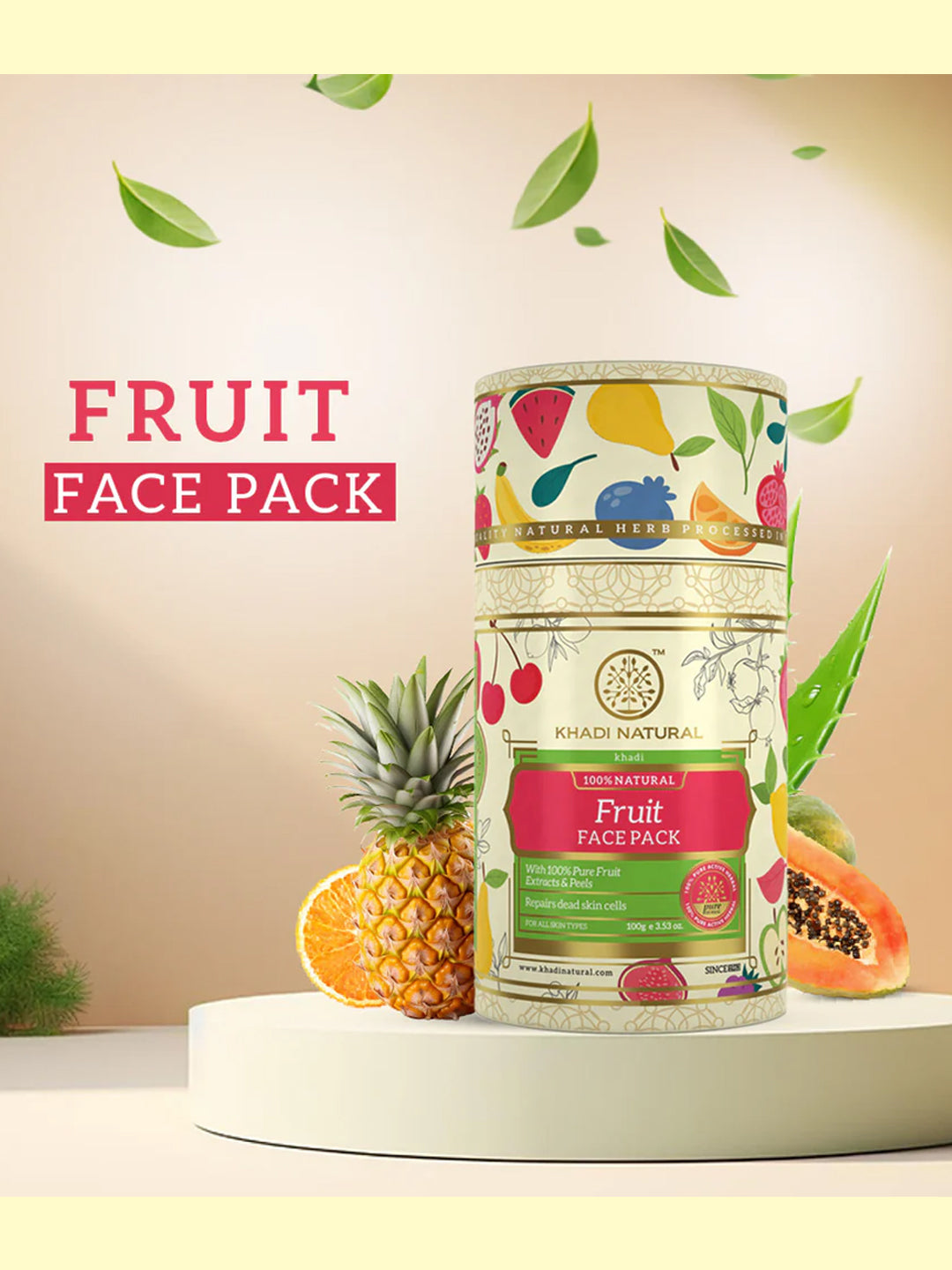 Khadi Natural Fruit Face Pack (100gm)