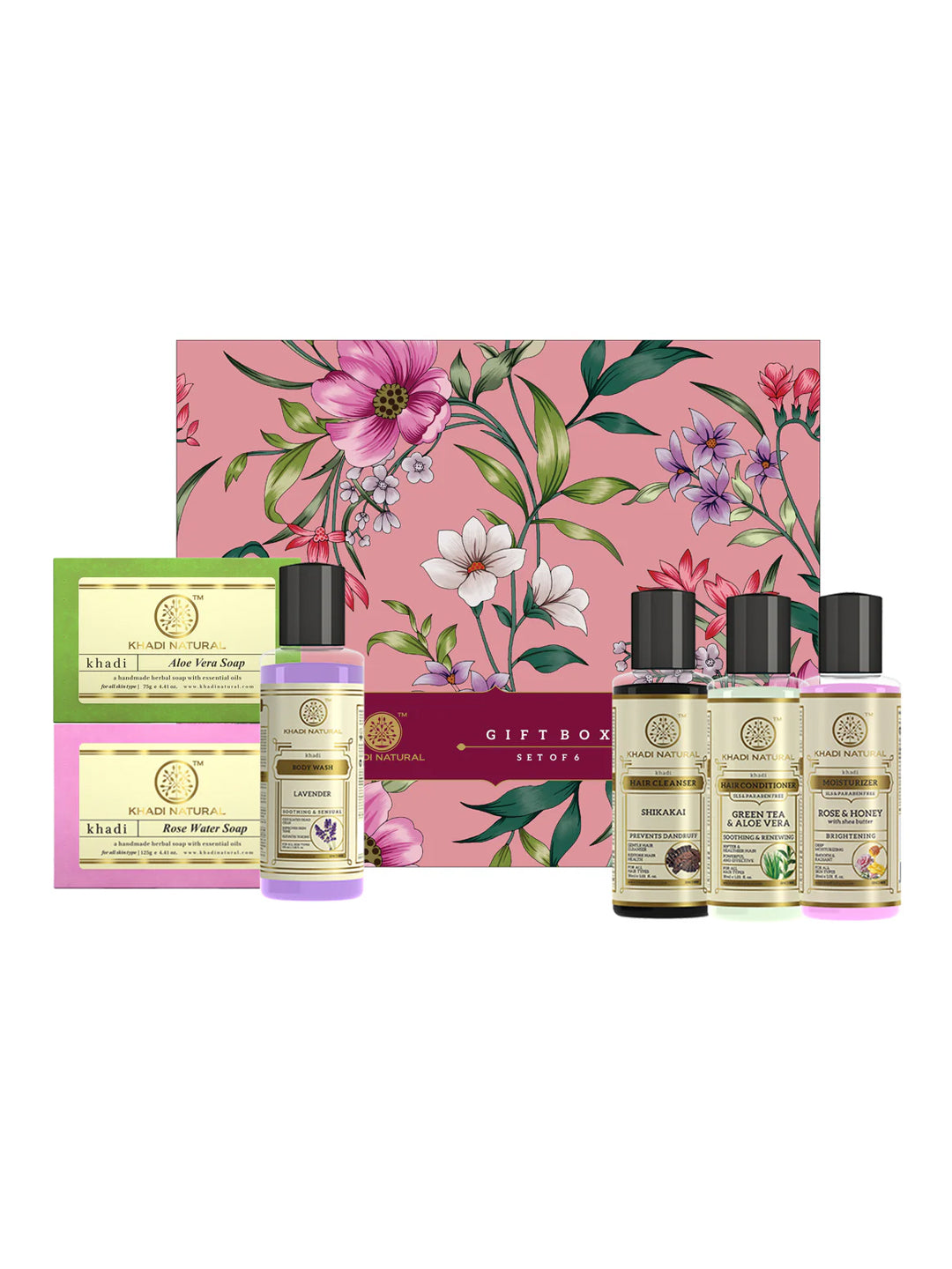 Khadi Natural Gift Box Set of 6