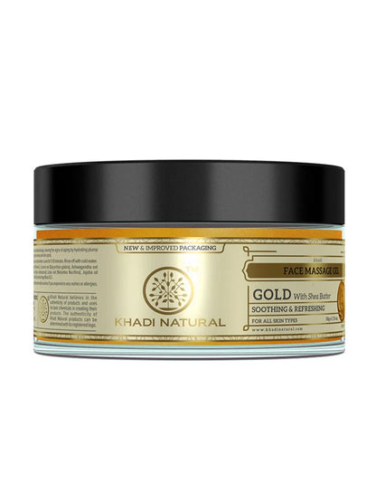 Khadi Natural Gold Face Massage Gel (50g)