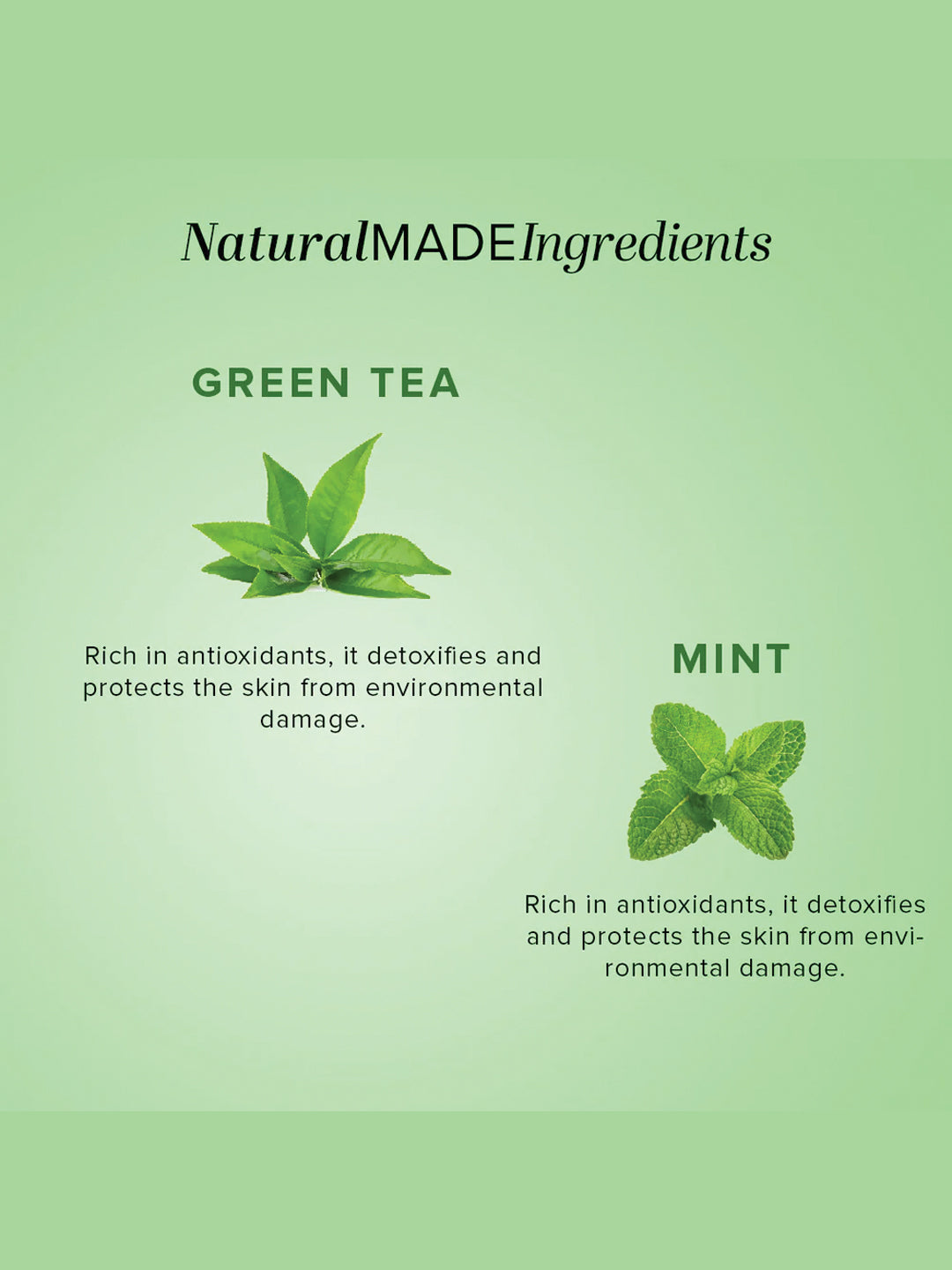 Khadi Natural Green Tea & Mint Body Wash (210ml)