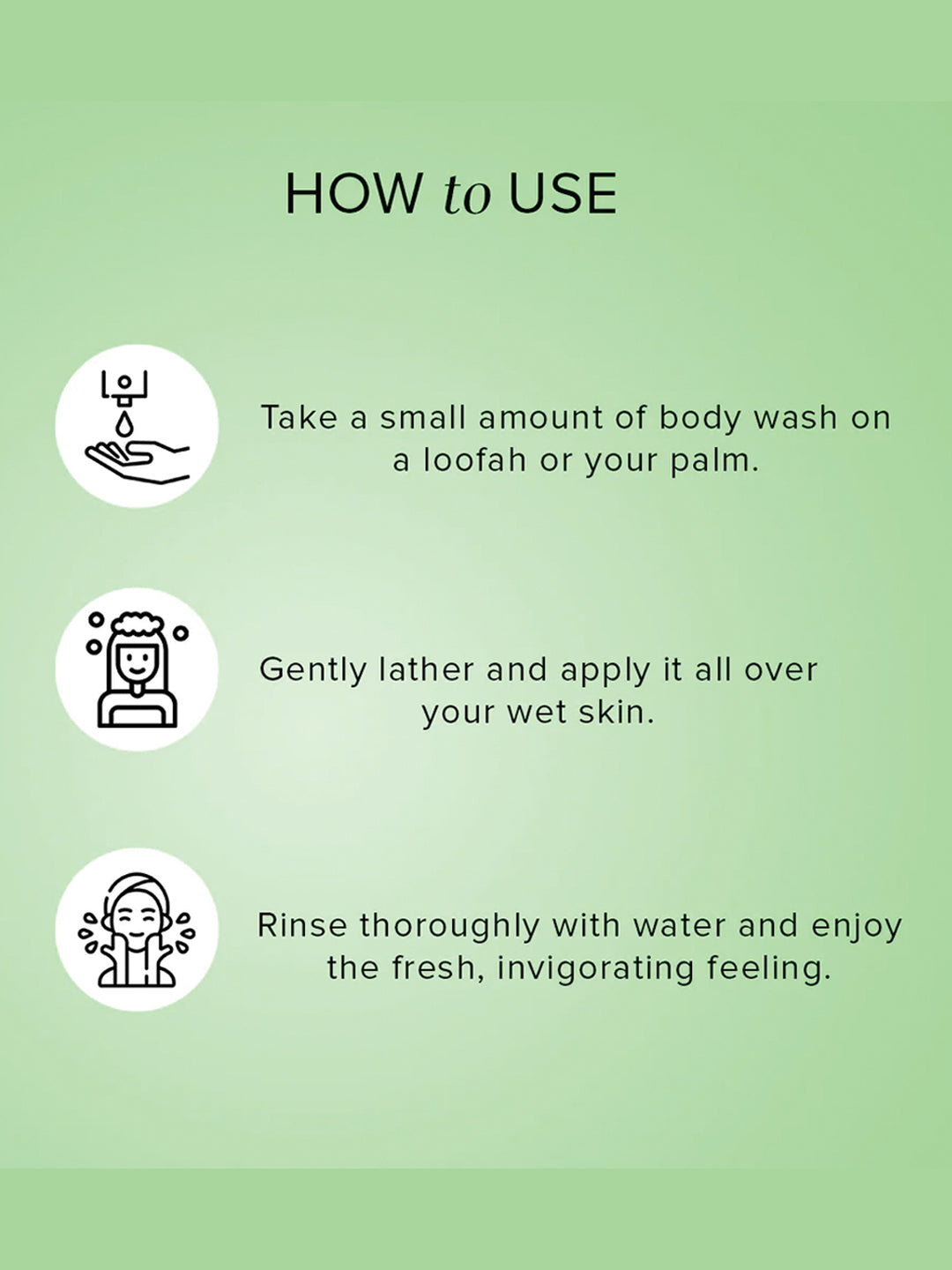 Khadi Natural Green Tea & Mint Body Wash (210ml)