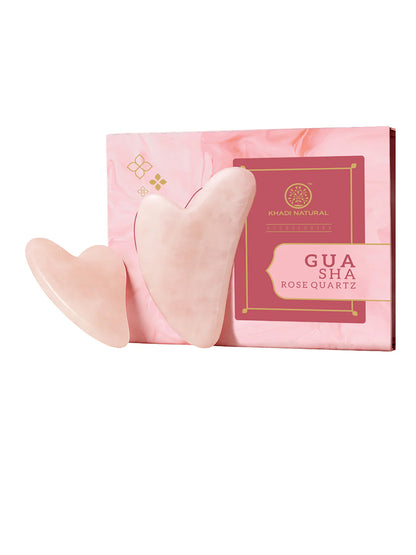 Khadi Natural Gua Sha Rose Quartz