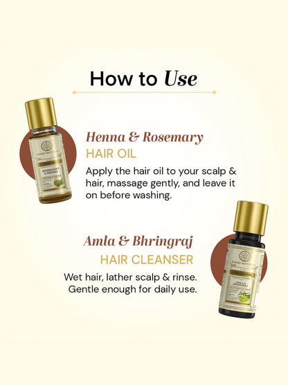 Khadi Natural Hair Care Kit