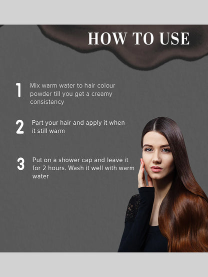 Khadi Natural Hair Color Jaguar Black (150g + 60ml)
