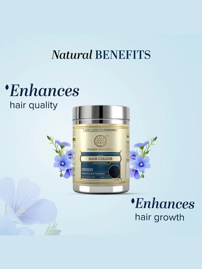 Khadi Natural Indigo Hair Colour (150g)