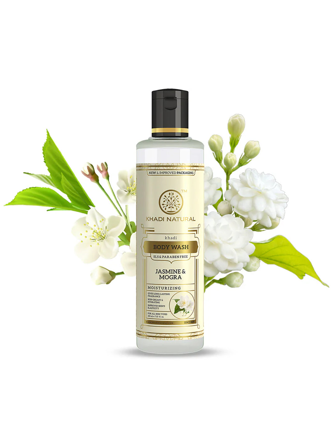 Khadi Natural Jasmine & Mogra Body Wash (210ml)