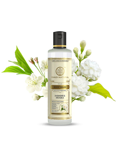 Khadi Natural Jasmine & Mogra Body Wash (210ml)