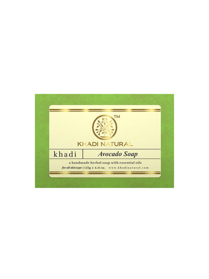 Khadi Natural Avocado Soap (125g)