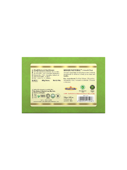 Khadi Natural Avocado Soap (125g)