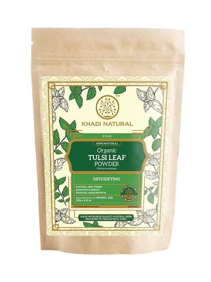 Khadi Natural Organic Tulsi Leaf Powder (100g)