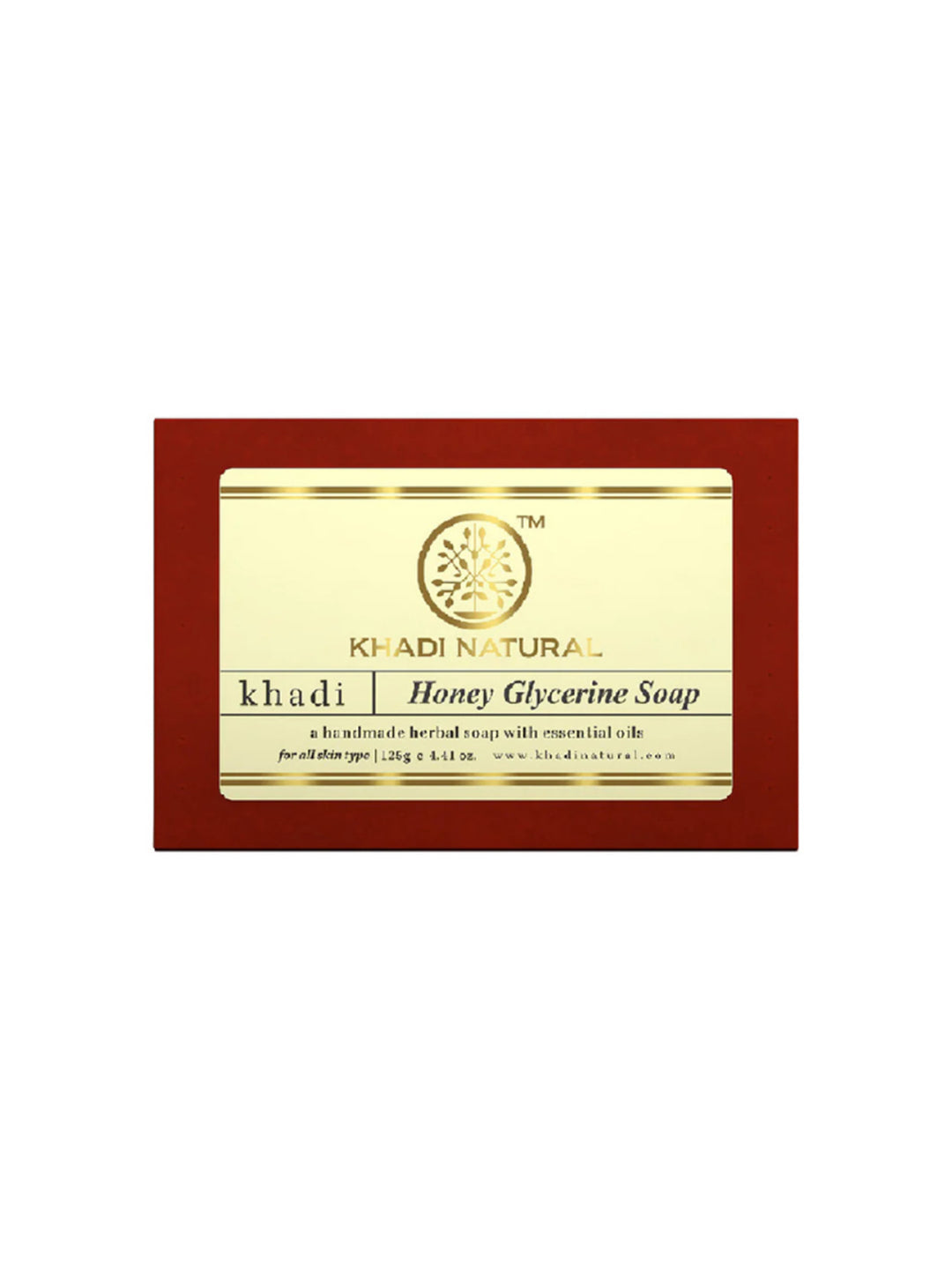 Khadi Natural Honey Glycerine Soap (125g)