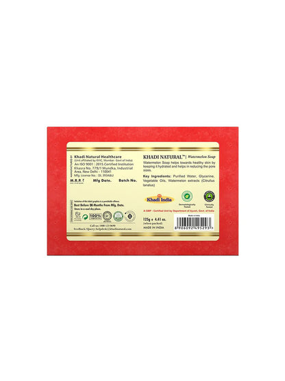 Khadi Natural Watermelon Soap (125g)