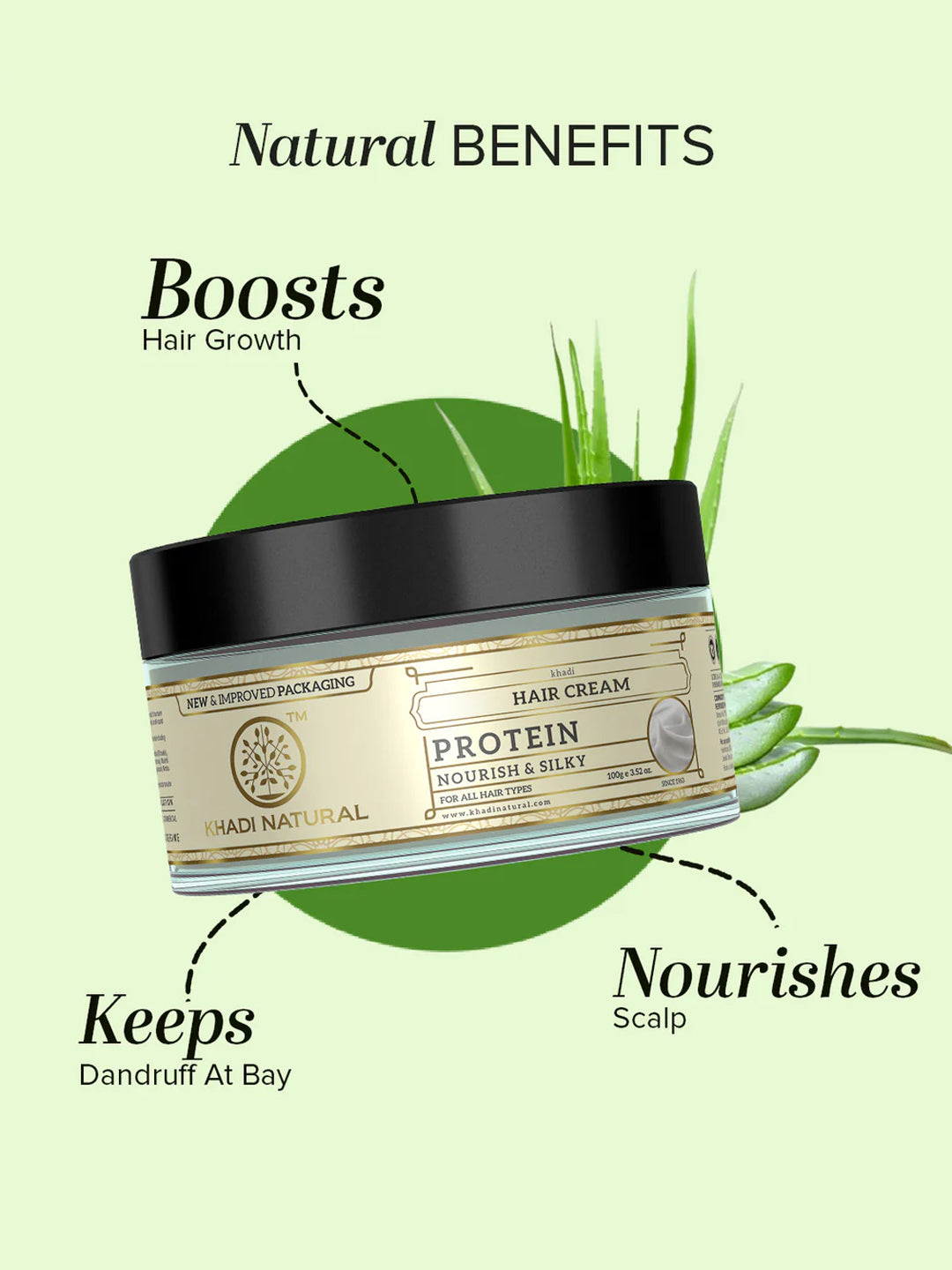 Khadi Natural Protein Hair Cream (100g)