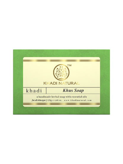 Khadi Natural Khus Soap (125g)