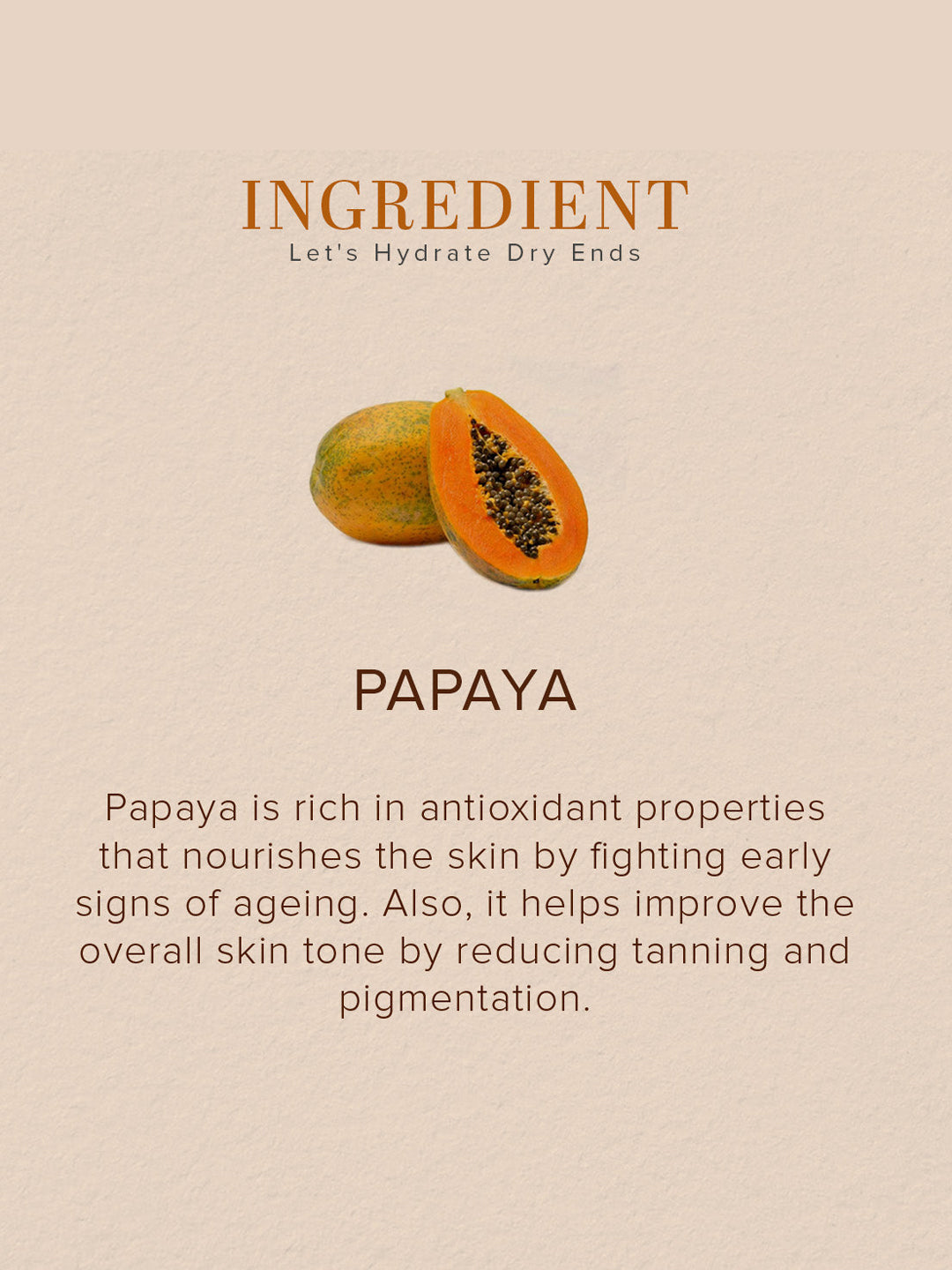 Khadi Natural Papaya Soap (125g)