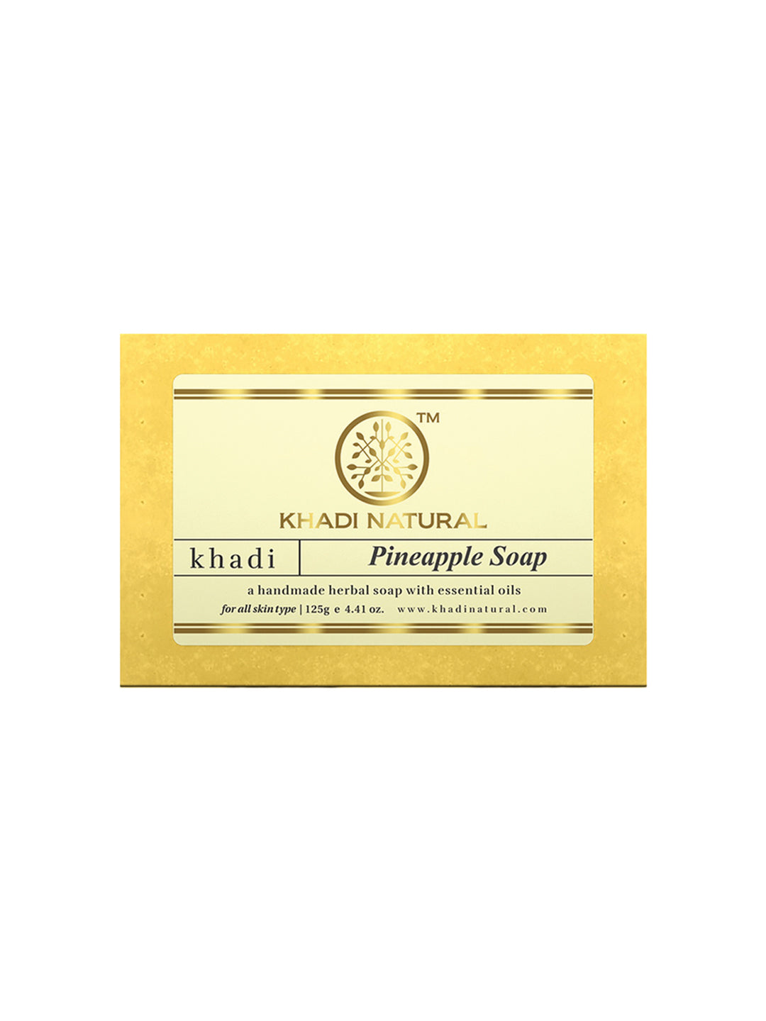 Khadi Natural Pineapple Soap (125g)