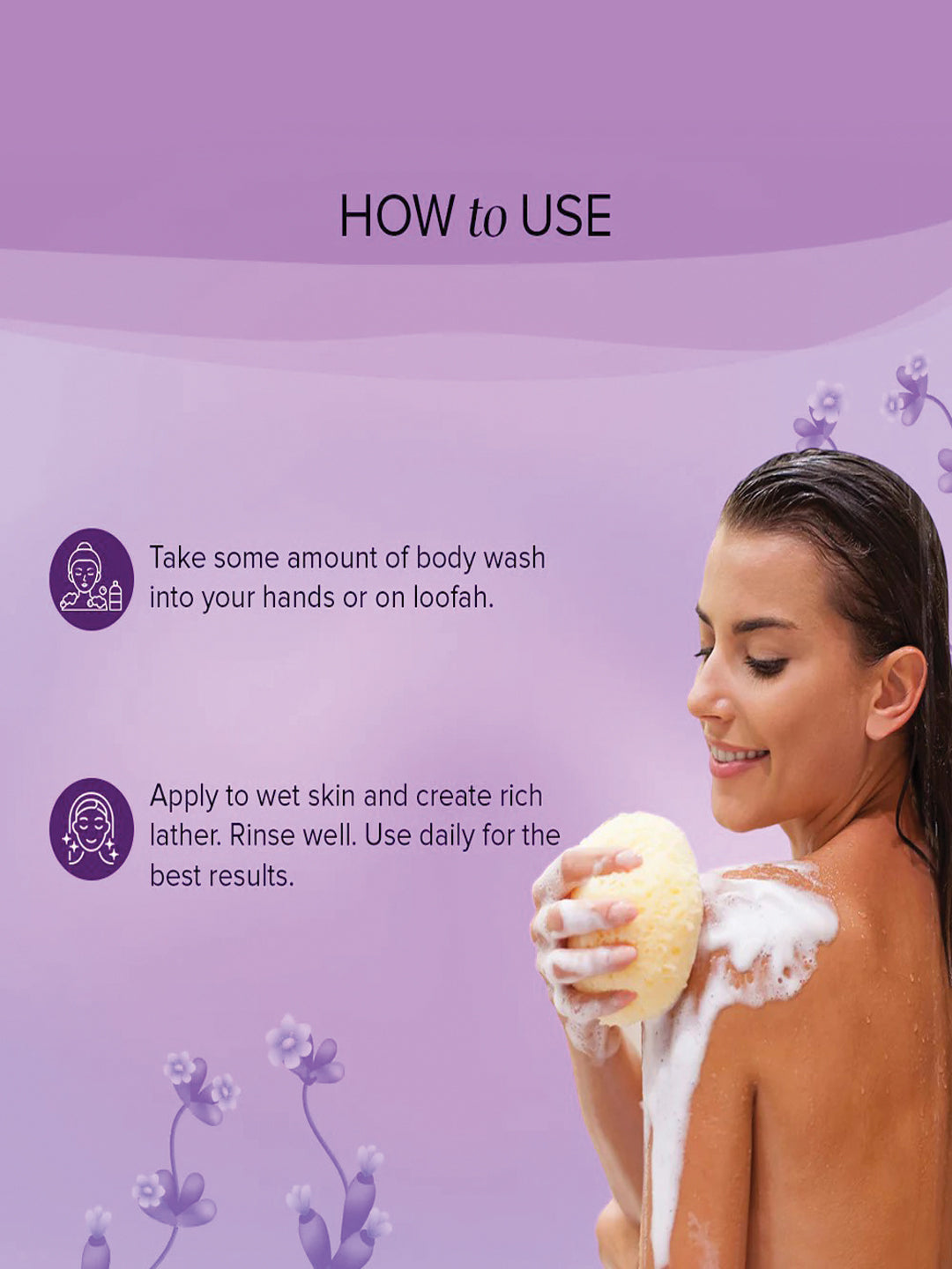 Khadi Natural Lavender & Ylang Ylang Body Wash (210ml)