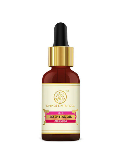 Khadi Natural Geranium Essential Oil (15ml)