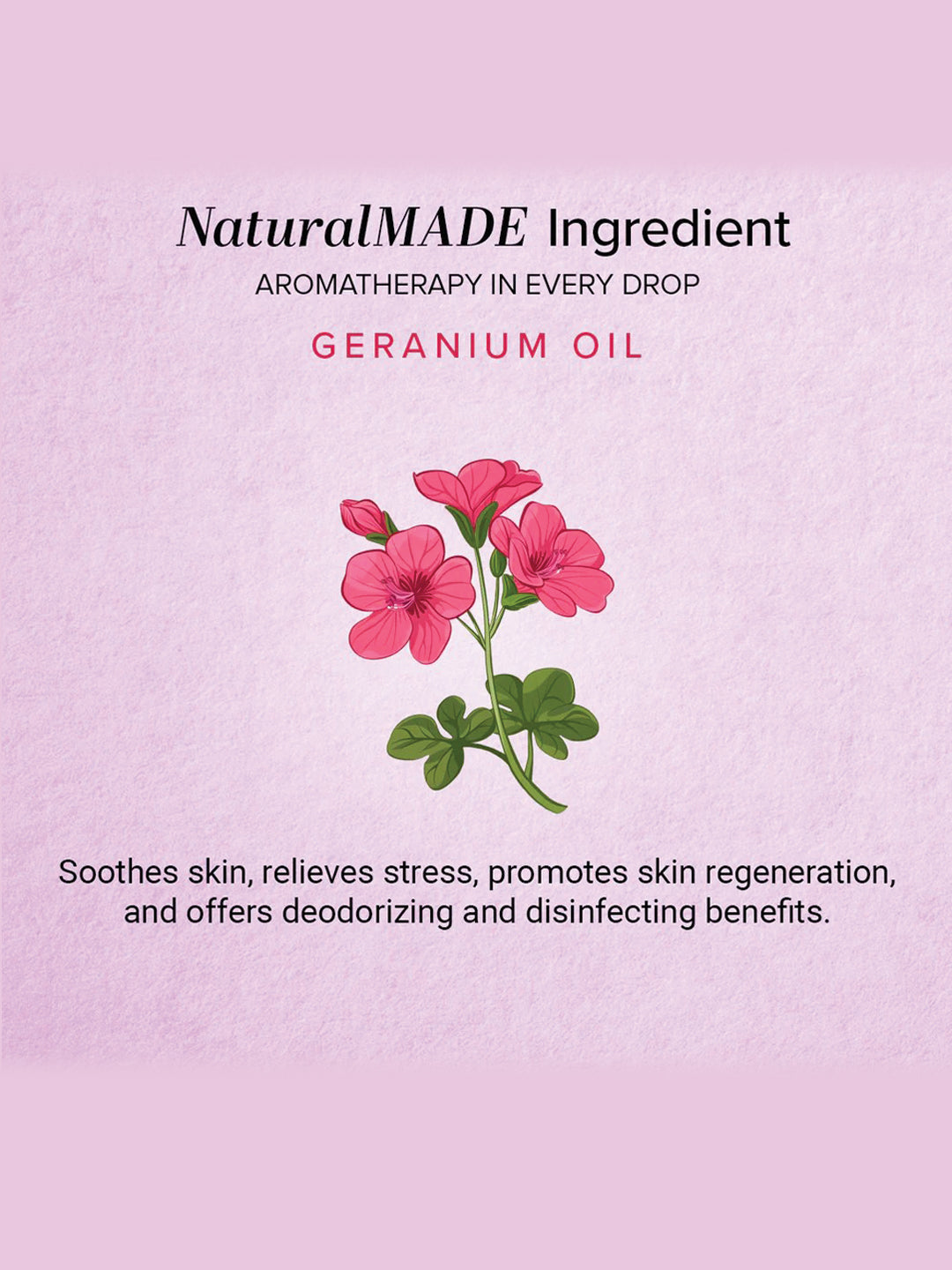 Khadi Natural Geranium Essential Oil (15ml)