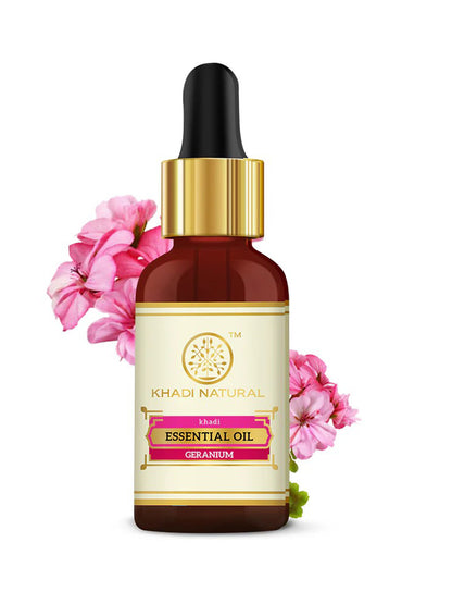 Khadi Natural Geranium Essential Oil (15ml)