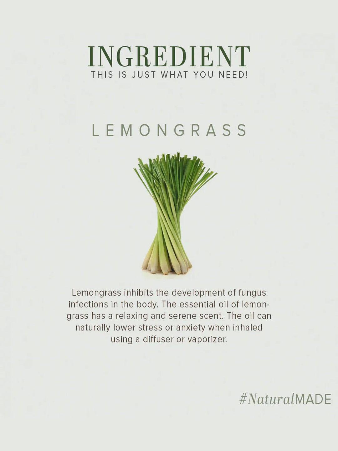 Khadi Natural Lemongrass Essential Oil (15ml)