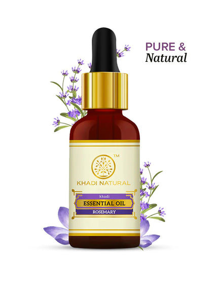 Khadi Natural Rosemary Essential Oil (15ml)