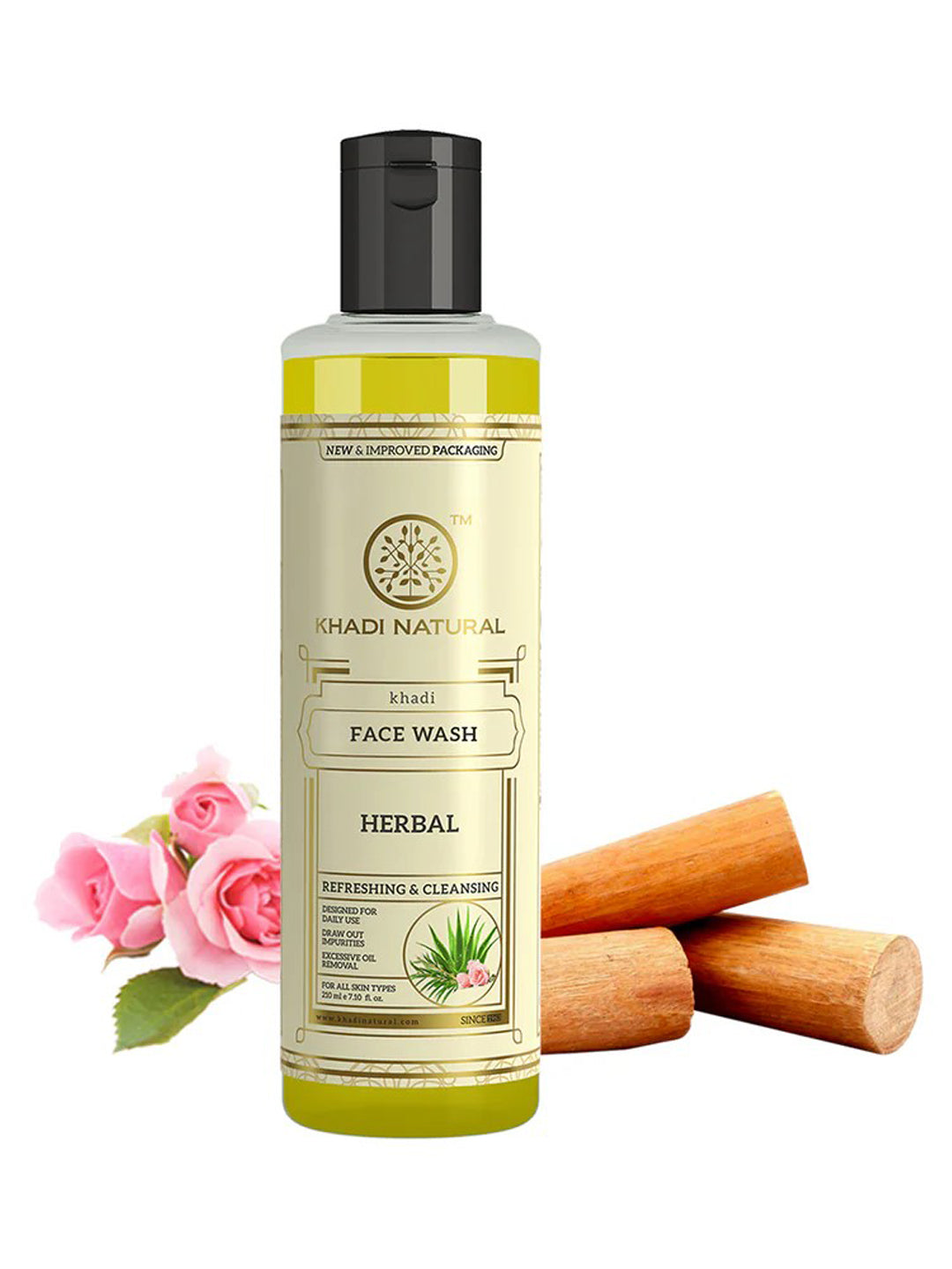 Khadi Natural Herbal Face Wash (210ml)