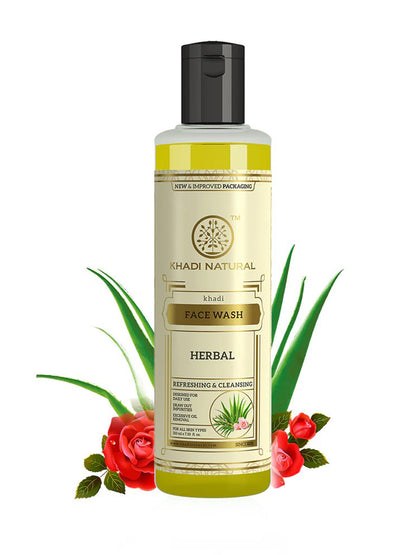 Khadi Natural Herbal Face Wash (210ml)