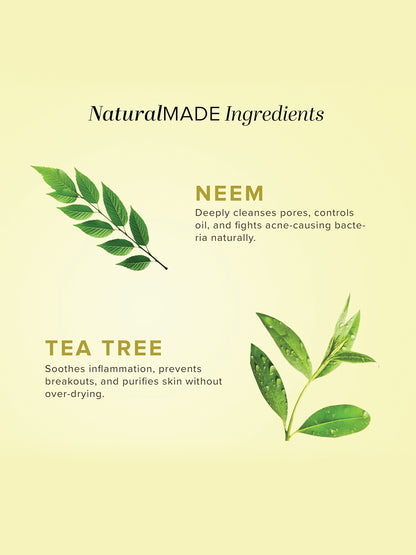 Khadi Natural Neem & Tea Tree Face Wash (210ml)