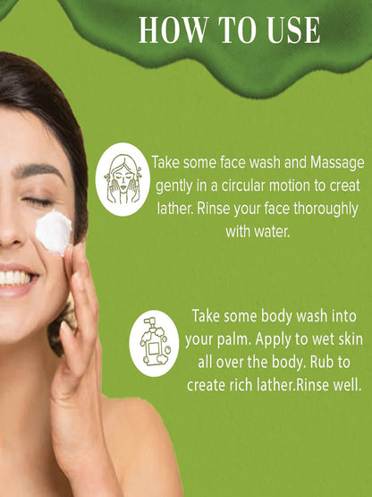 Khadi Natural Neem & Tulsi Face Wash (210ml)