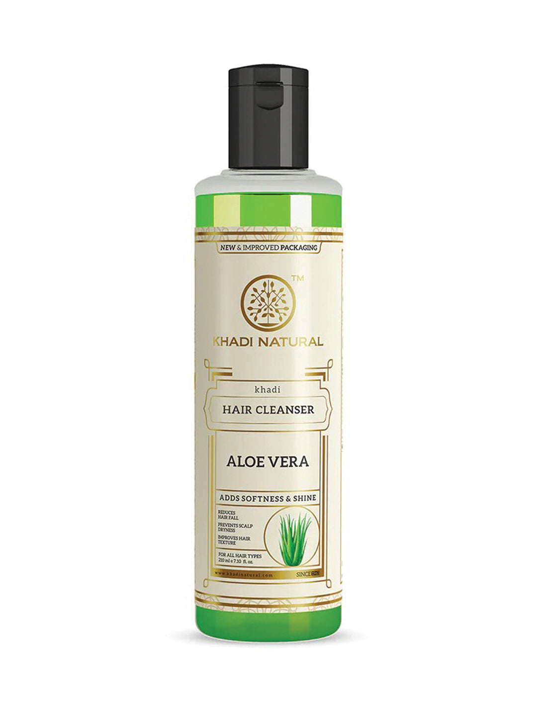 Khadi Natural Aloe Vera Hair Cleanser (210ml)