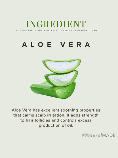 Khadi Natural Aloe Vera Hair Cleanser (210ml)