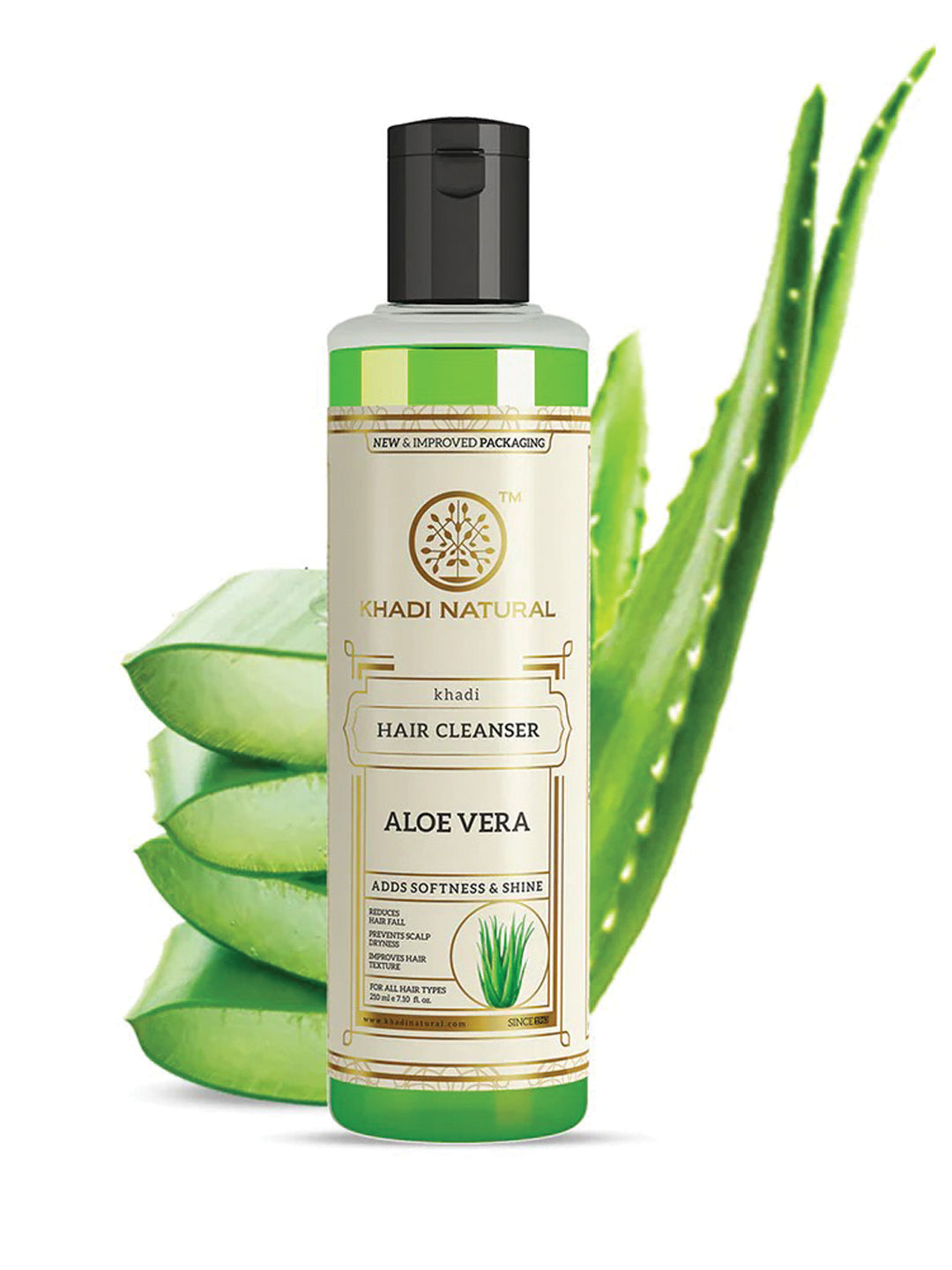 Khadi Natural Aloe Vera Hair Cleanser (210ml)