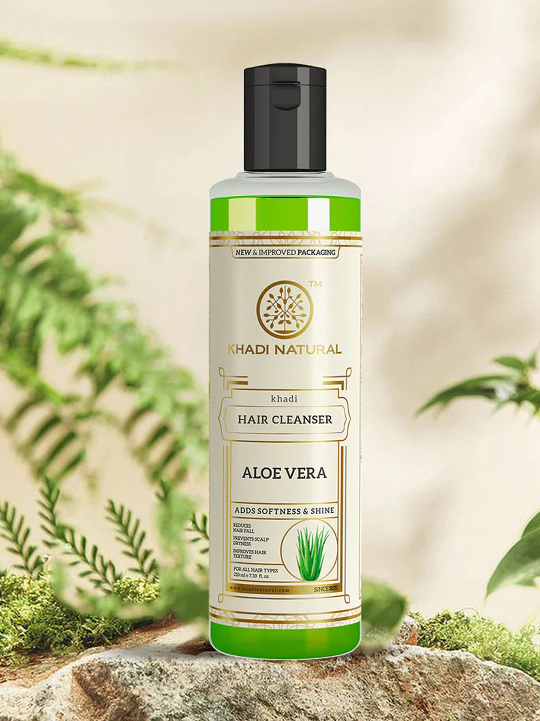 Khadi Natural Aloe Vera Hair Cleanser (210ml)