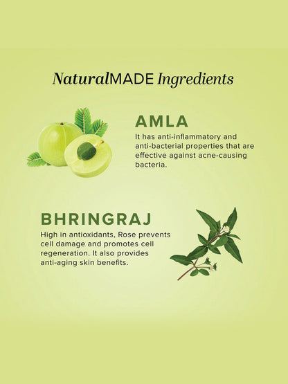 Khadi Natural Amla & Bhringraj Hair Cleanser (210ml)