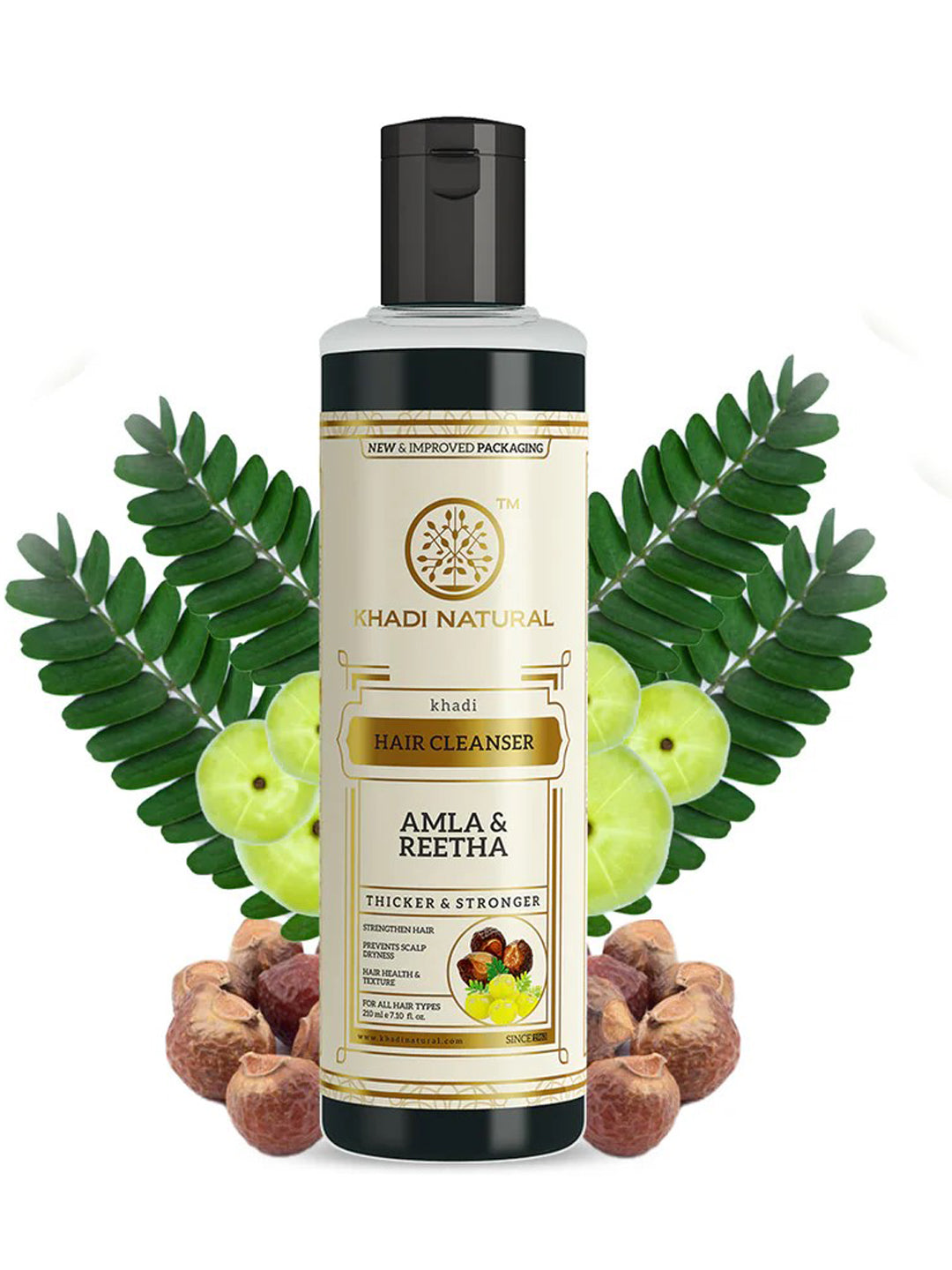 Khadi Natural Amla & Reetha Hair Cleanser (210ml)