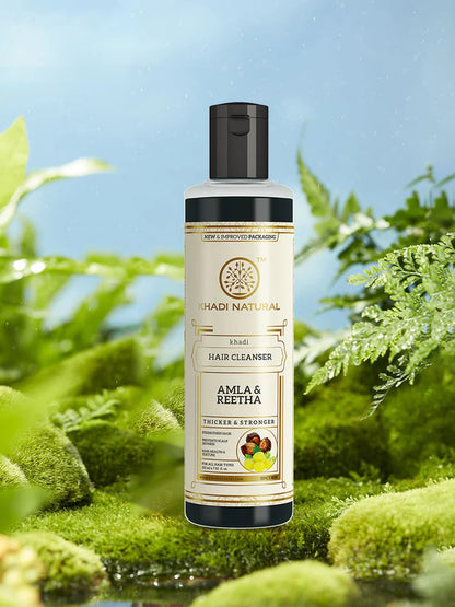 Khadi Natural Amla & Reetha Hair Cleanser (210ml)