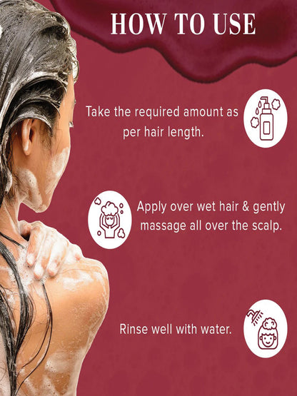 Khadi Natural Henna Tulsi Hair Cleanser (210ml)