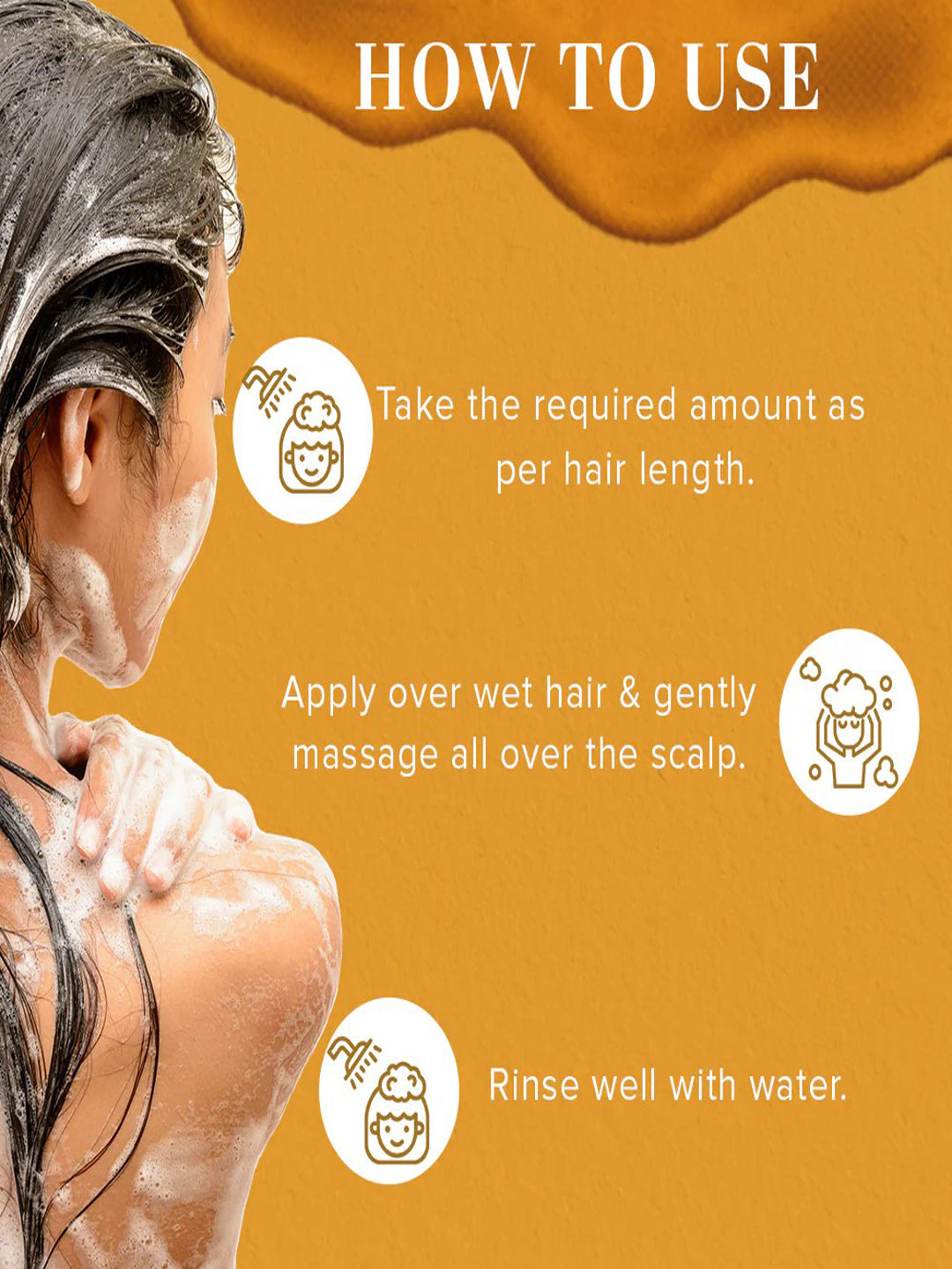 Khadi Natural Honey & Vanilla Hair Cleanser (210ml)