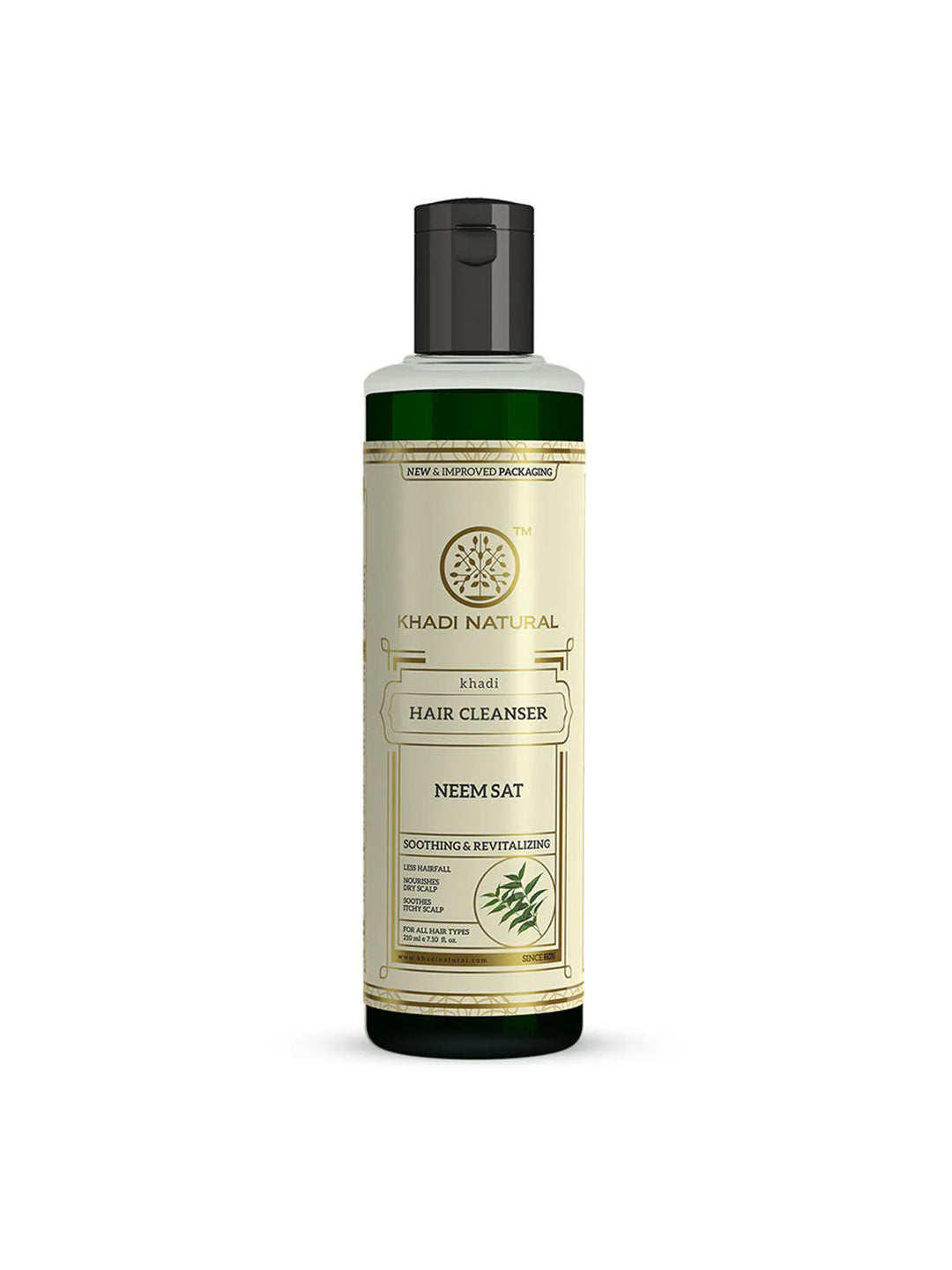 Khadi Natural Neem Sat Hair Cleanser (210ml)