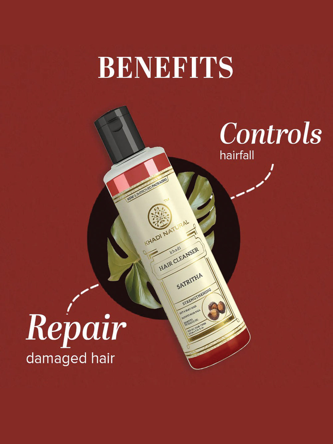 Khadi Natural Satritha Hair Cleanser (210ml)