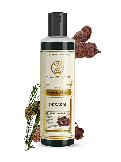 Khadi Natural Shikakai Hair Cleanser (210ml)