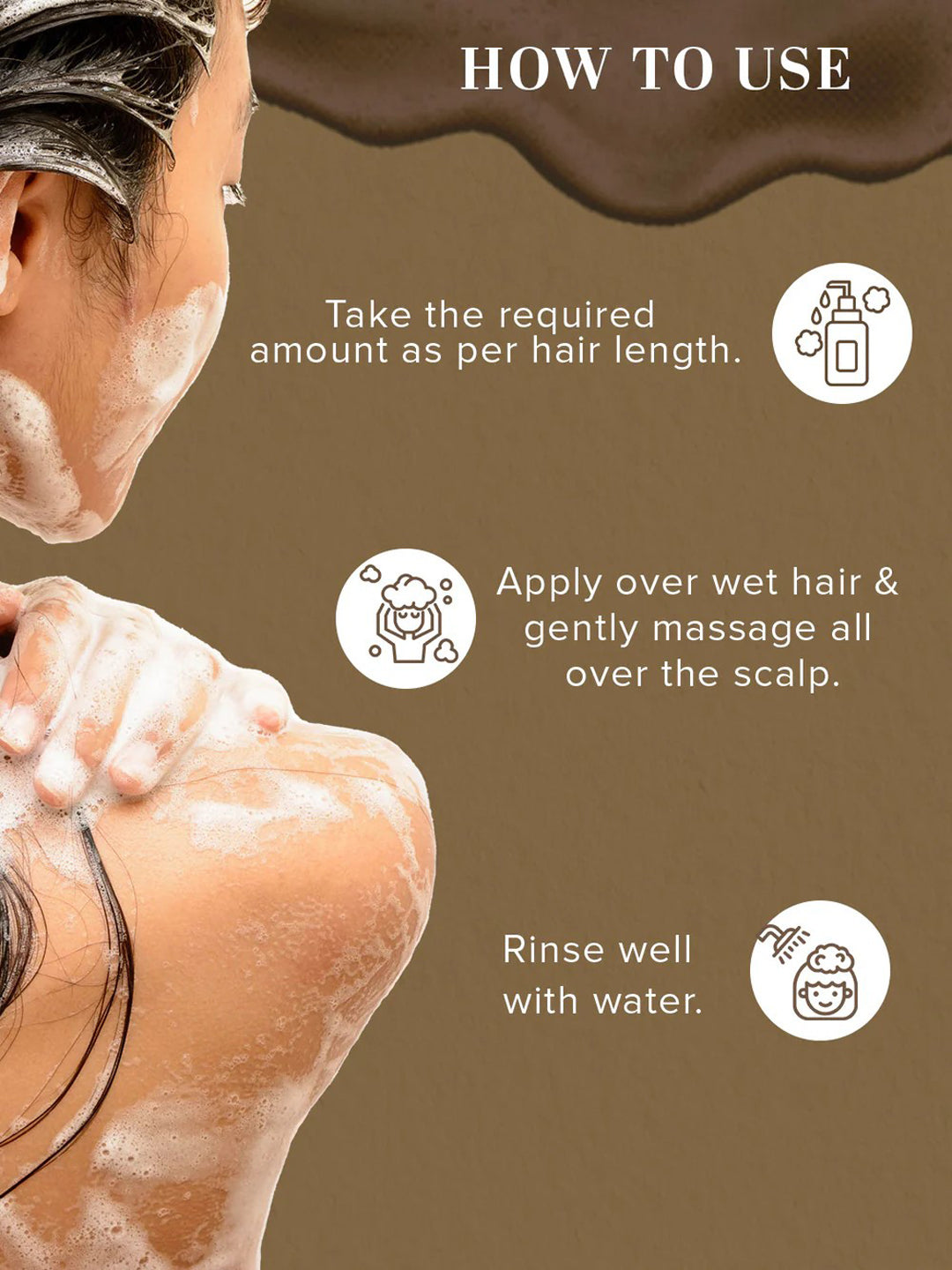 Khadi Natural Woody Sandal & Honey Hair Cleanser (210ml)