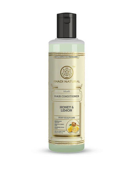 Khadi Natural Honey & Lemon Hair Conditioner (210ml)