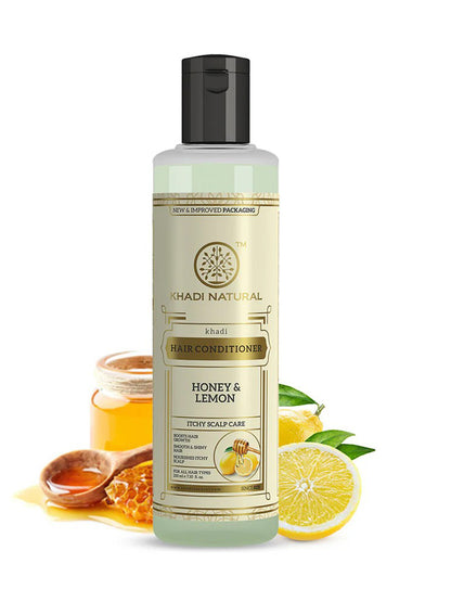 Khadi Natural Honey & Lemon Hair Conditioner (210ml)