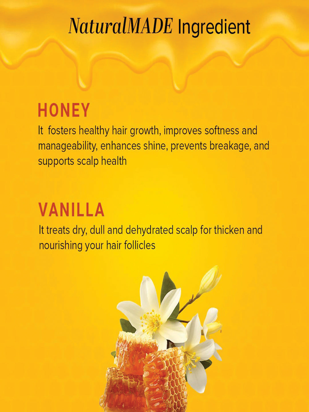 Khadi Natural Honey & Vanilla Hair Conditioner (210ml)