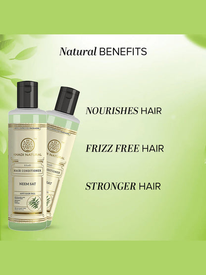 Khadi Natural Neem Sat Hair Conditioner (210ml)